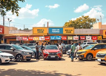 Prix des voitures d'occasion au Sénégal