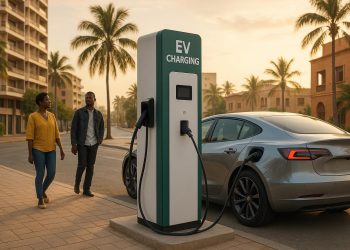 Les stations de recharge EV arrivent progressivement à Dakar