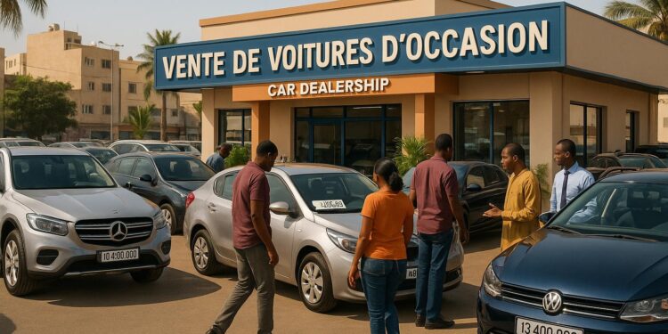 Quel est le prix moyen d'une voiture d'occasion à Dakar en 2025 ?