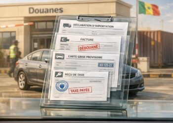 Taxes et formalités douanières voitures au Sénégal