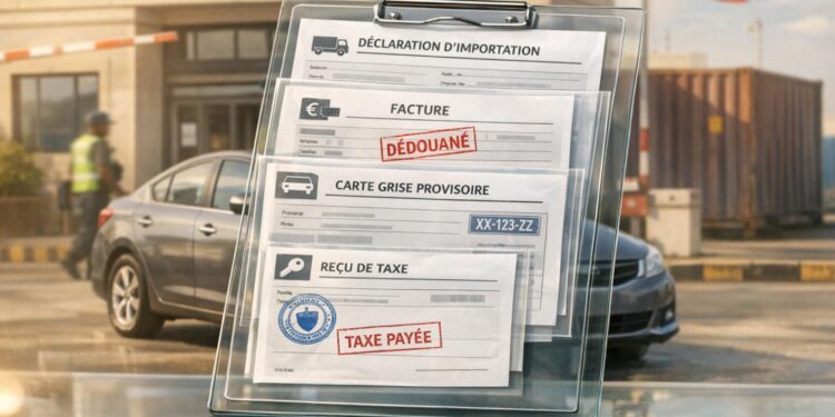 Taxes et formalités douanières voitures au Sénégal
