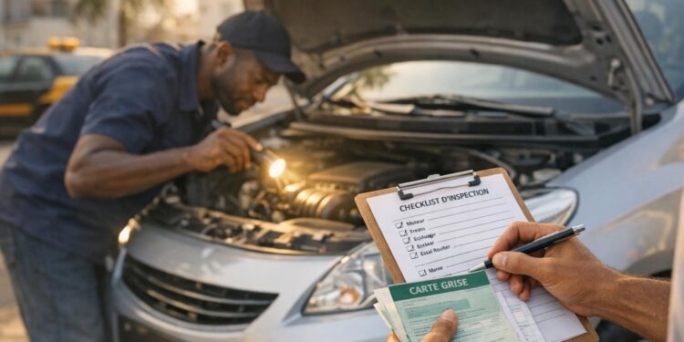 Comment vérifier une voiture d’occasion avant achat à Dakar