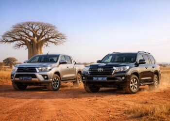 Toyota Hilux et Land Cruiser : les 4×4 incontournables du marché sénégalais