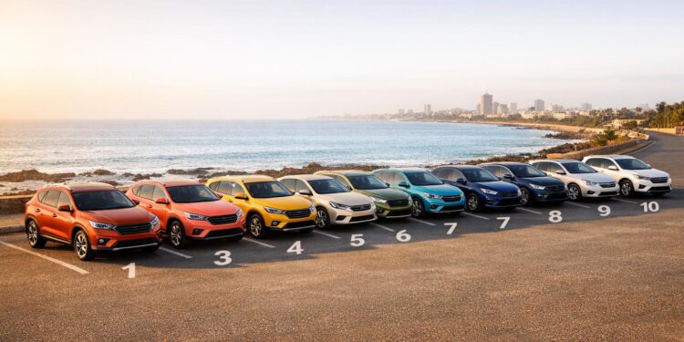 Top 10 des modèles de voitures les plus vendus au Sénégal en 2025-2026