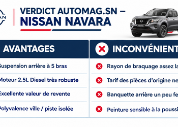 Nissan Navara Sénégal : Pourquoi ce pick-up domine le marché